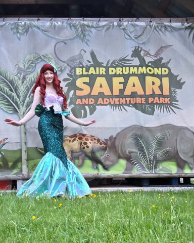 Ariel at Blair Drummond Safari Park