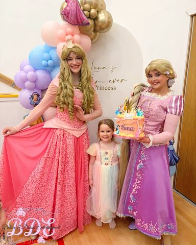 Aurora and Rapunzel Glasgow