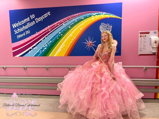Glinda at the children's hospital